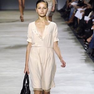 Chloe silk dress in black size 36/S/2